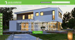 Desktop Screenshot of alsace-construction.fr